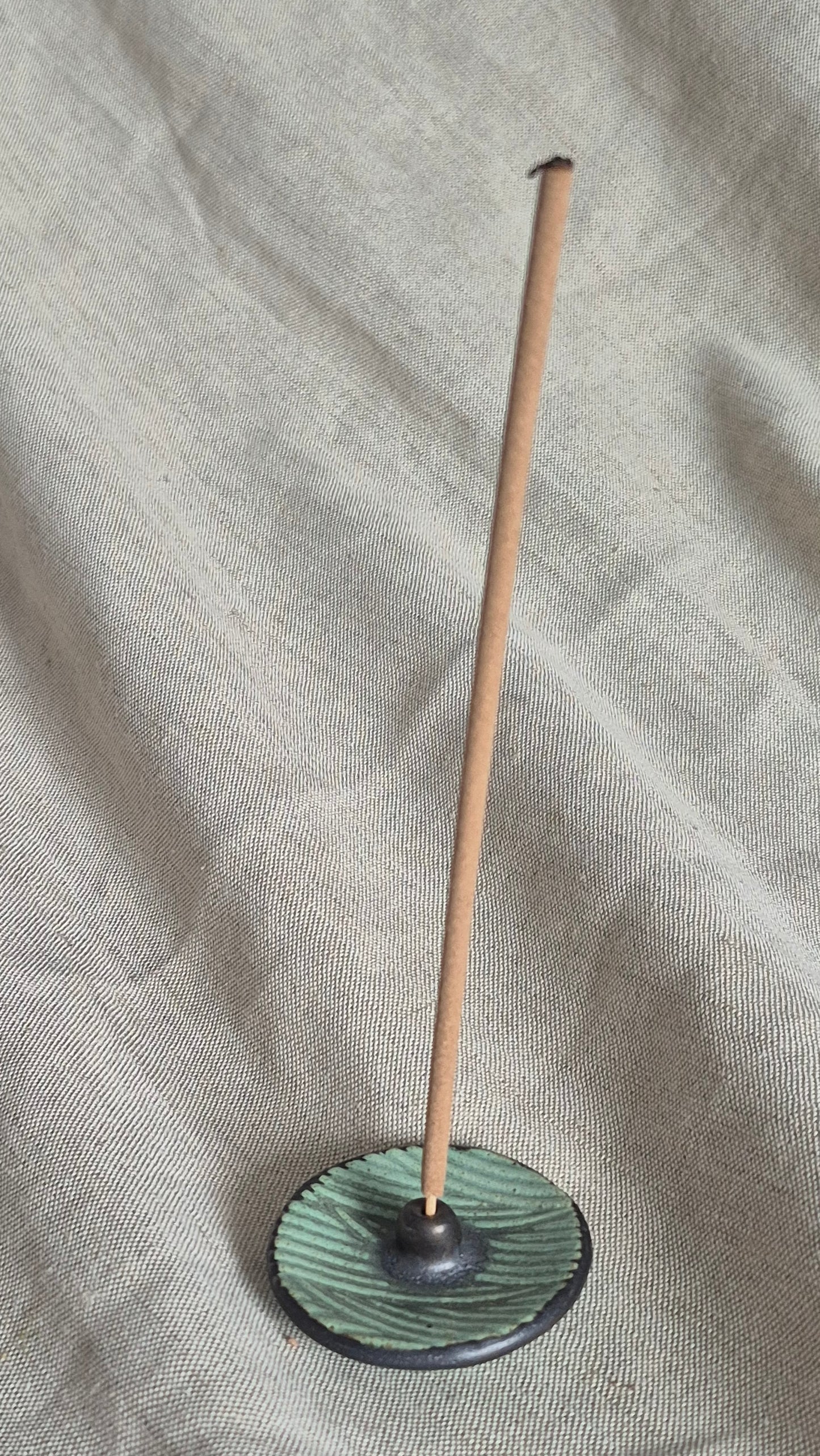 Incense Stick Holder in Verdigris