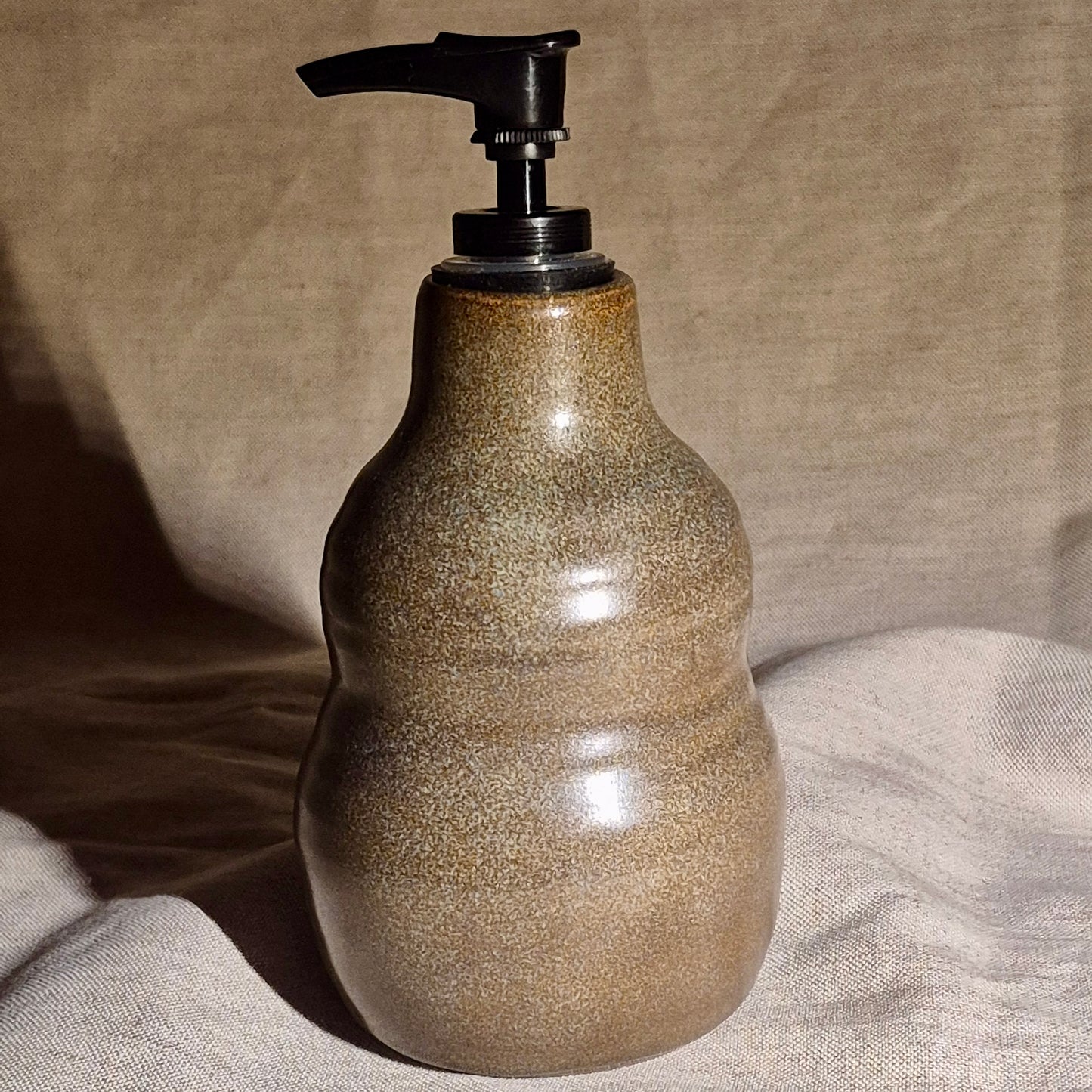 Soap Dispenser in Iron Lustre