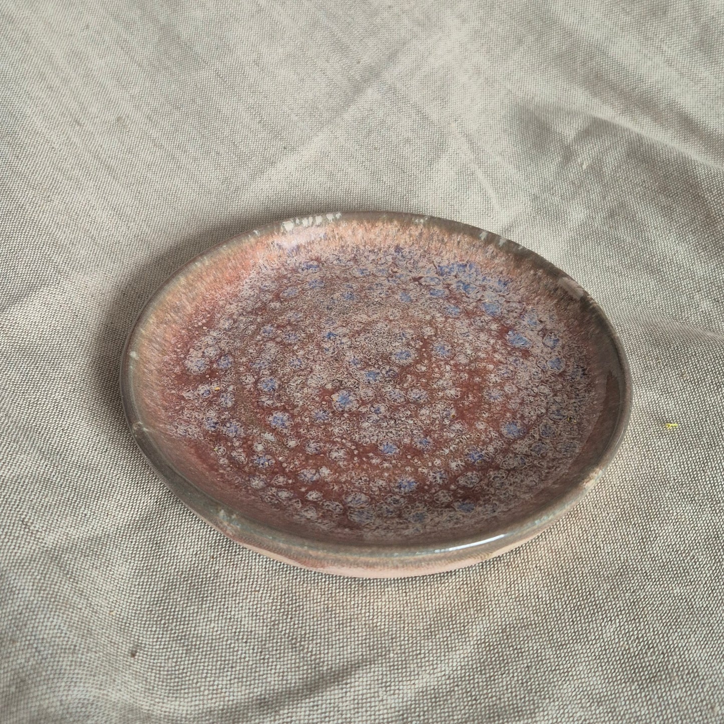 Coffin Pipe w Matching Sesh Plate in Cosmic Purple