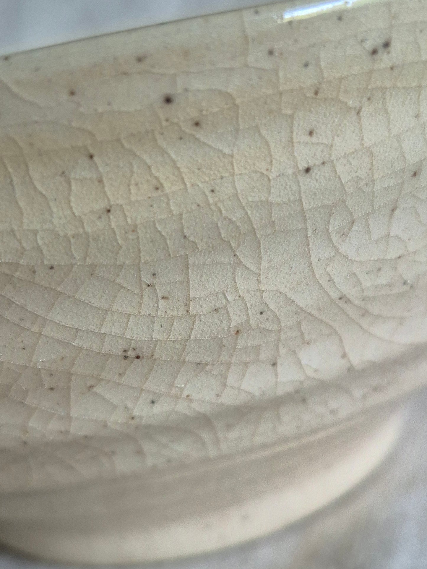 Medium Textured Bowl in Clear Crackle