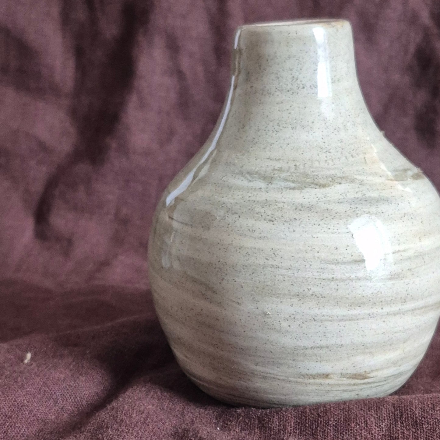 Marbled Bottle Neck Vase