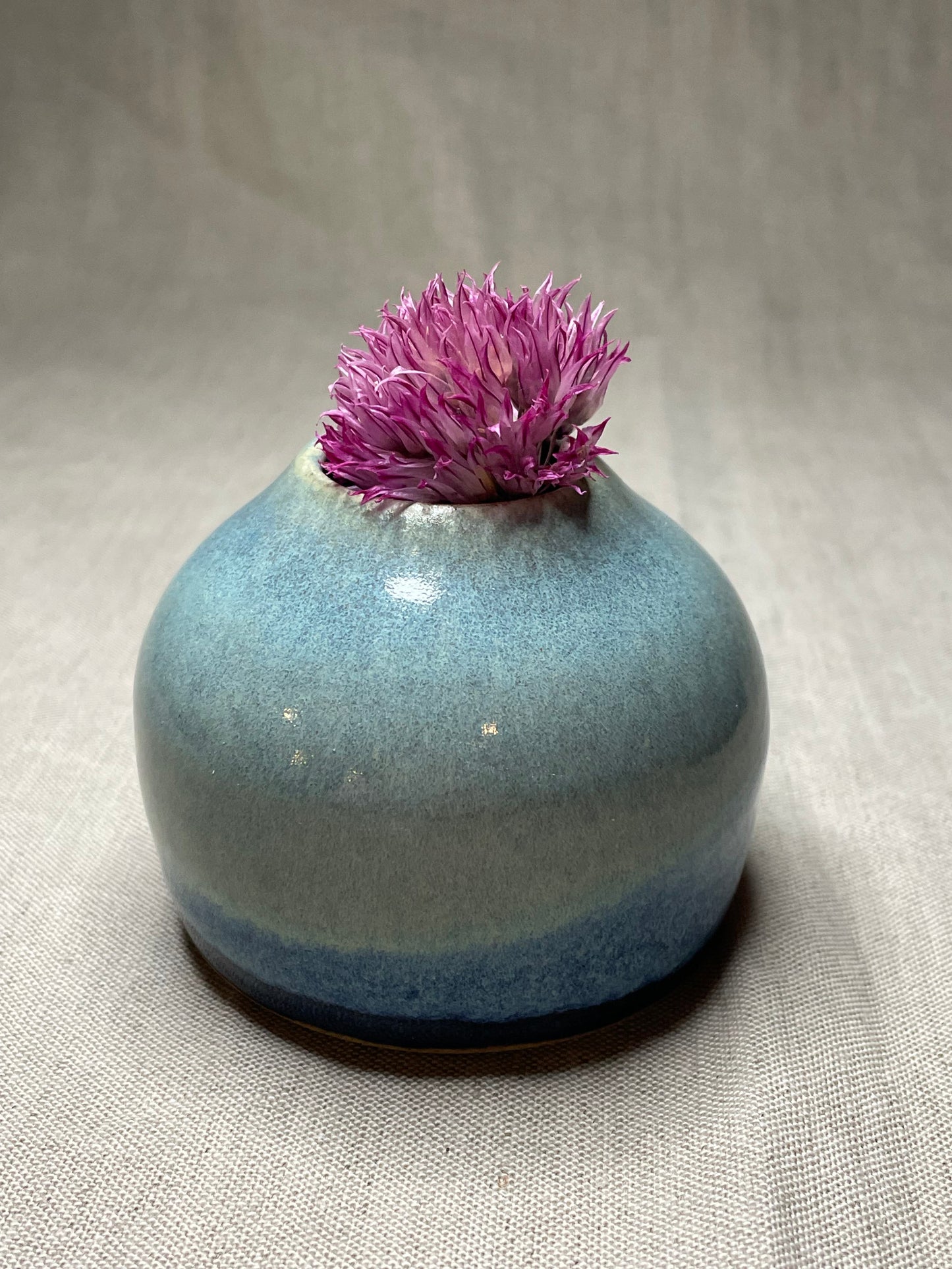 Bud Vase in Aurora Borealis