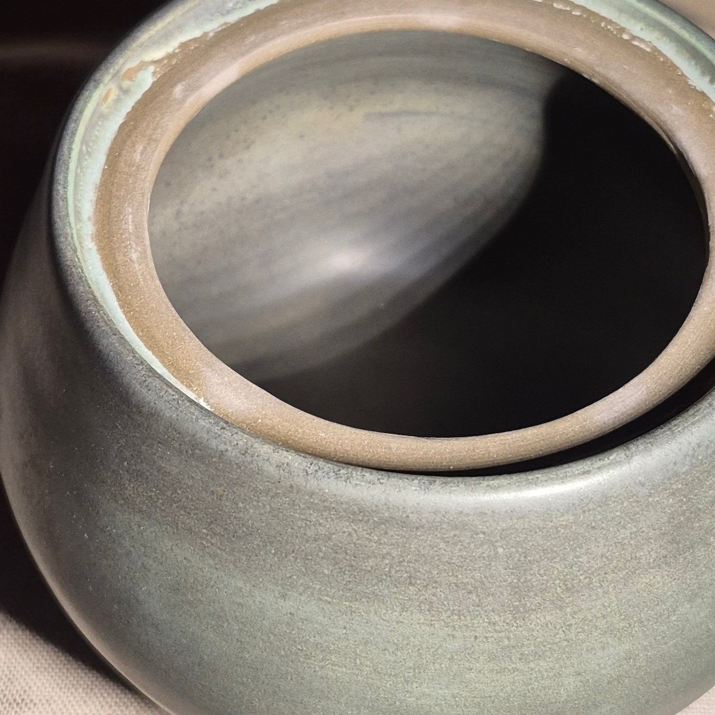 Medium Jar in Verdigris