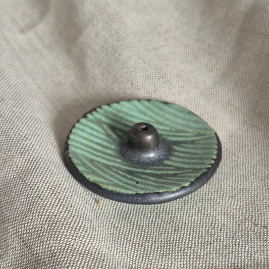 Incense Stick Holder in Verdigris