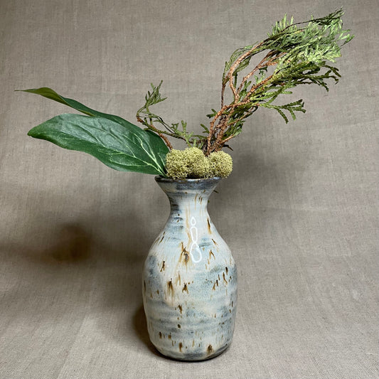 Bottleneck Vase in River Birch