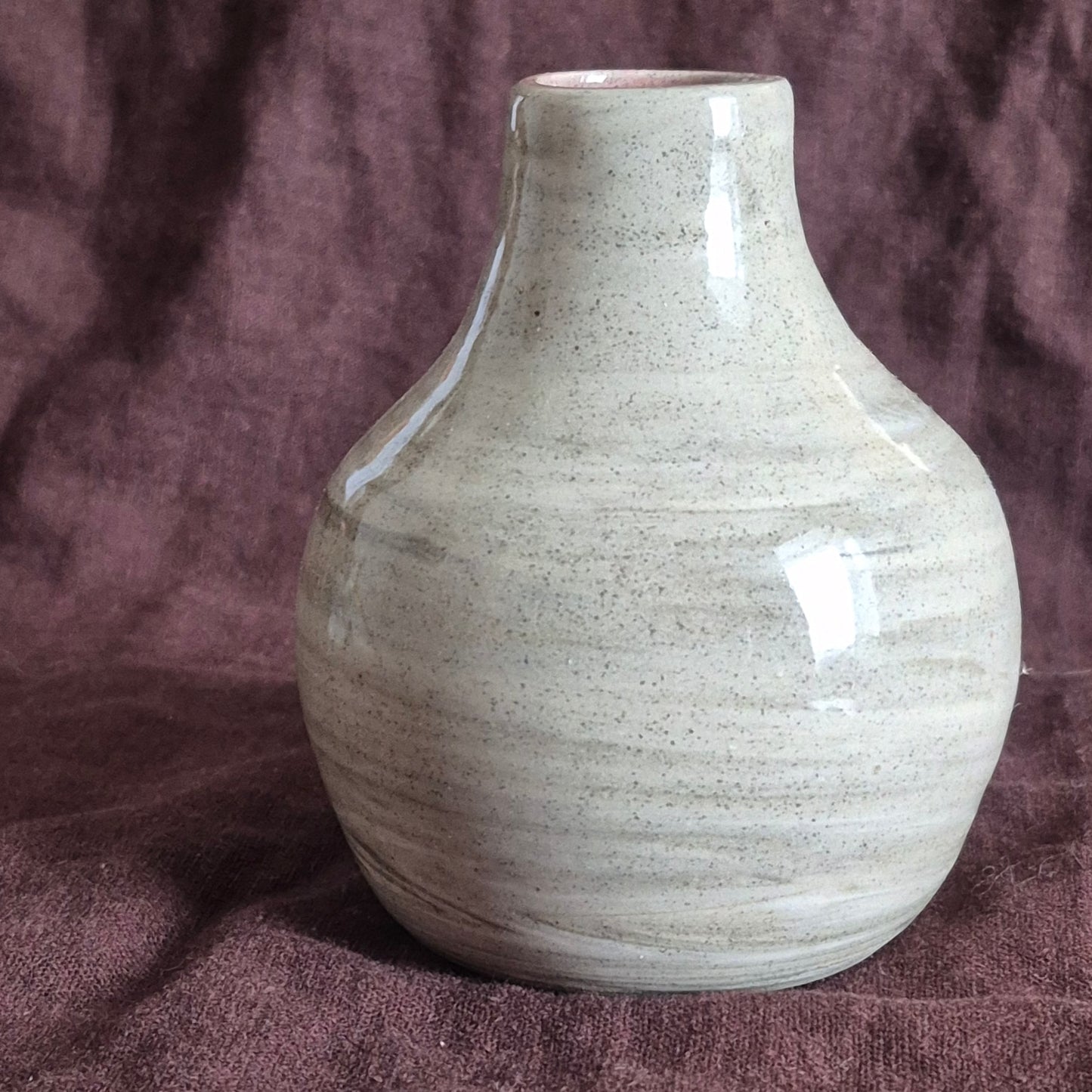 Marbled Bottle Neck Vase
