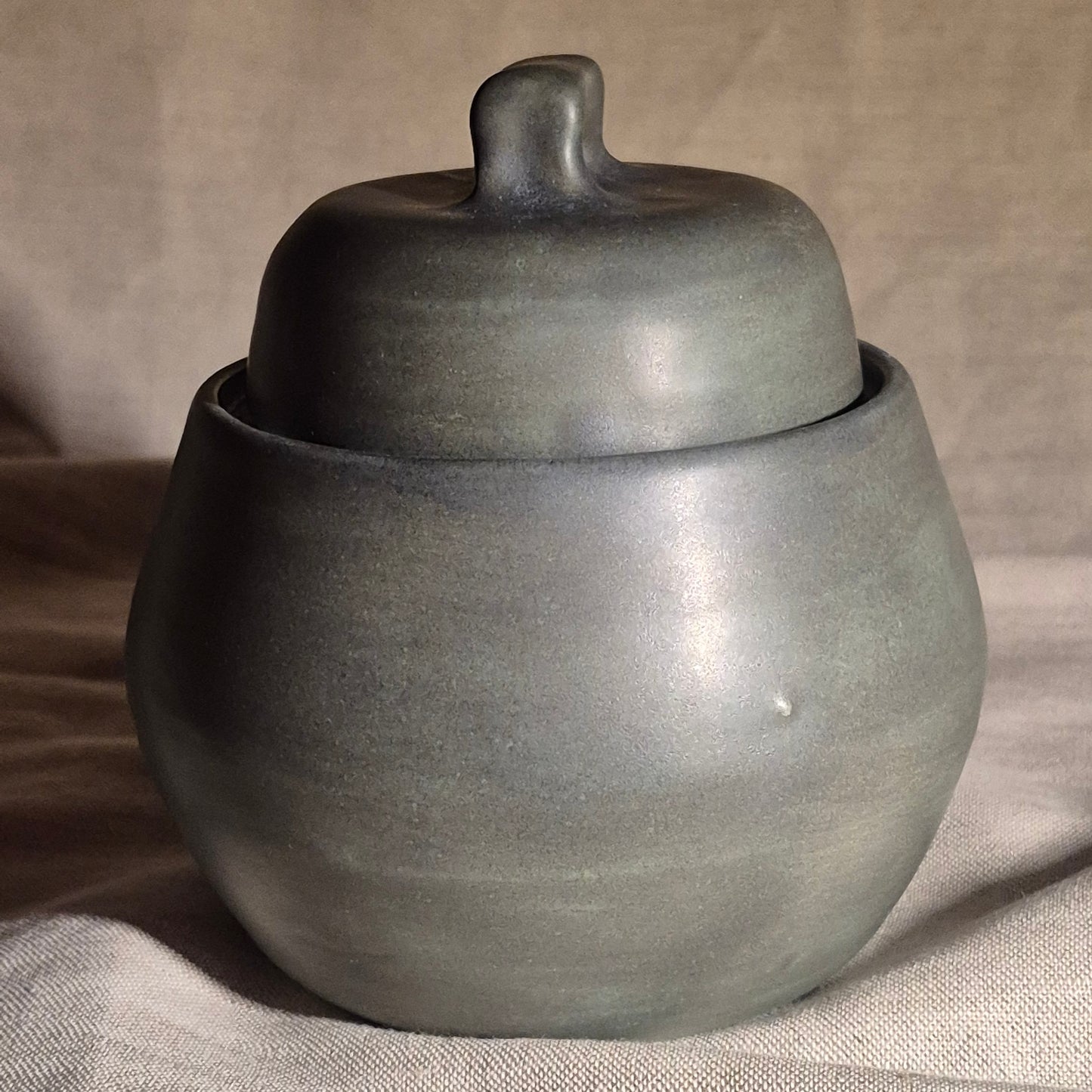 Medium Jar in Verdigris