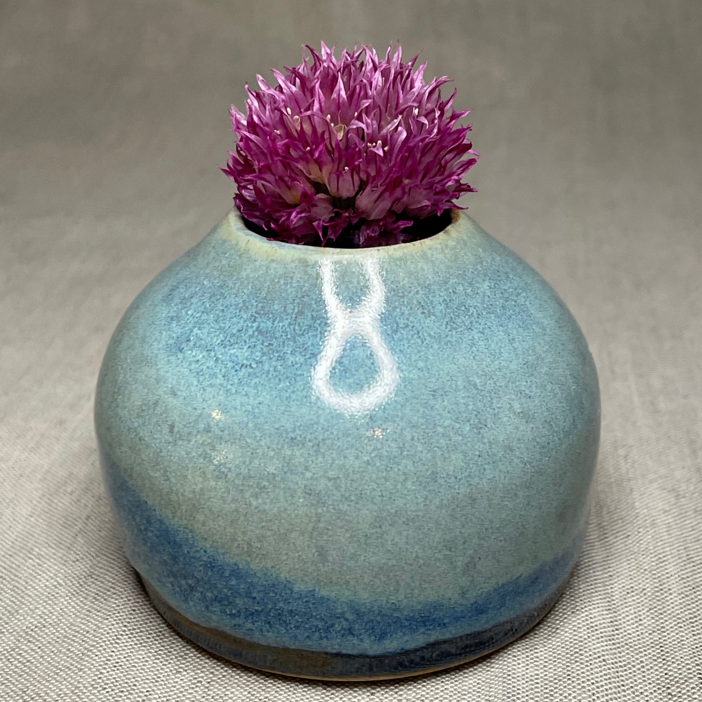 Bud Vase in Aurora Borealis