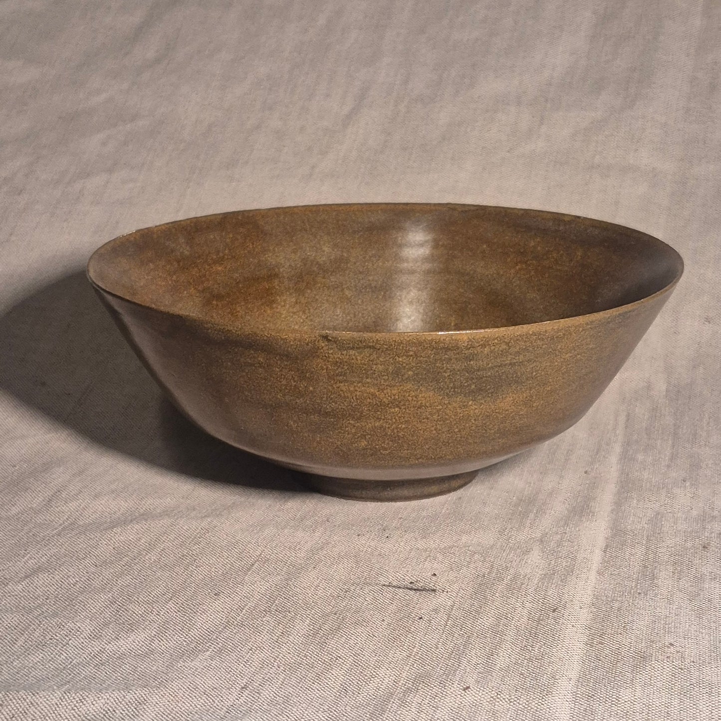 Large Bowl in Rust