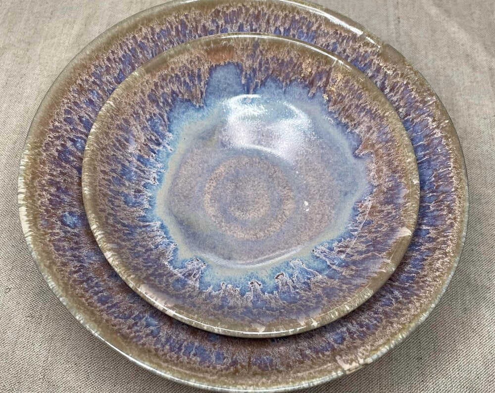 Set of Two Bowls in Cosmic Purple
