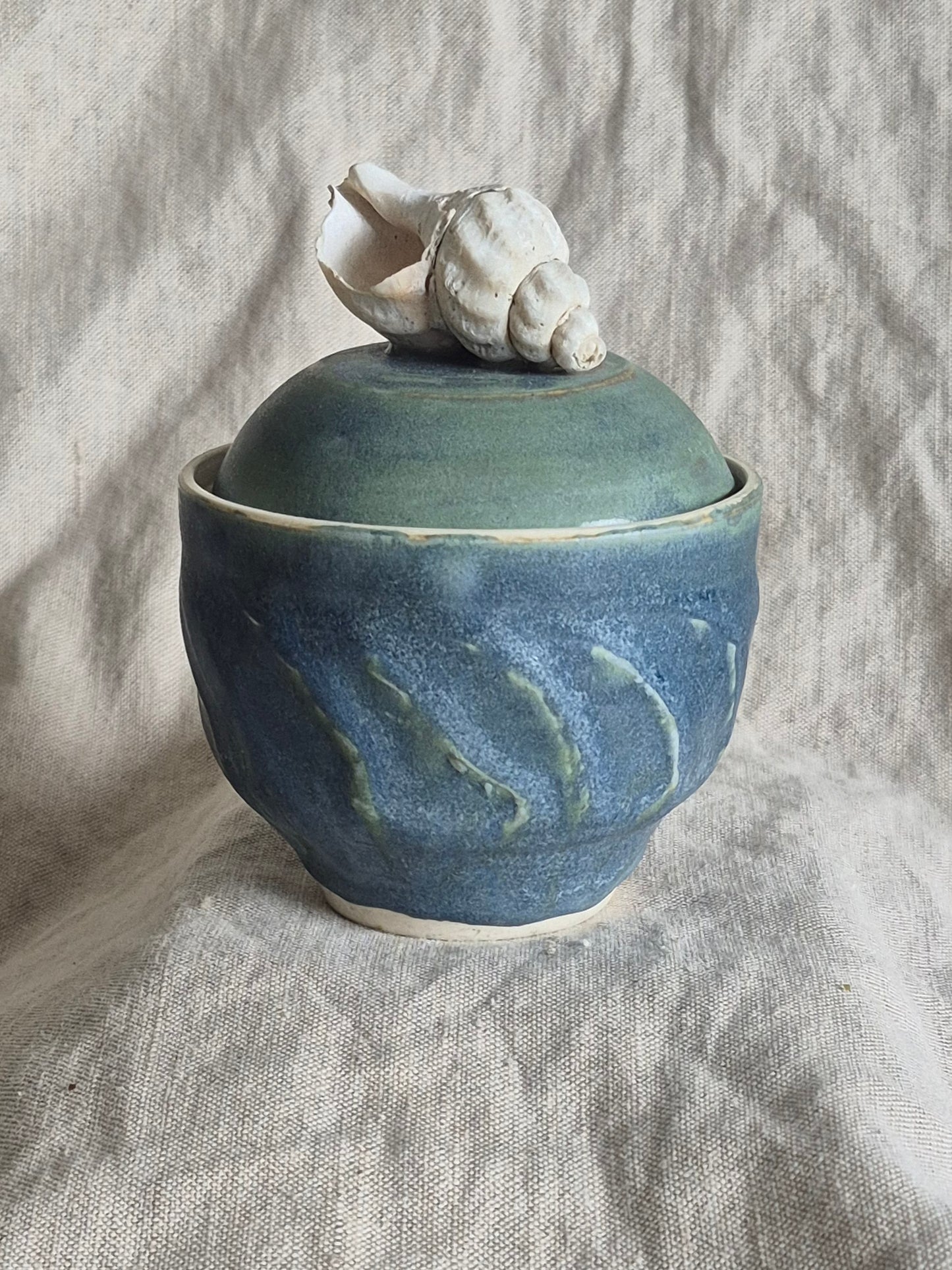 Small Textured Stash Jar