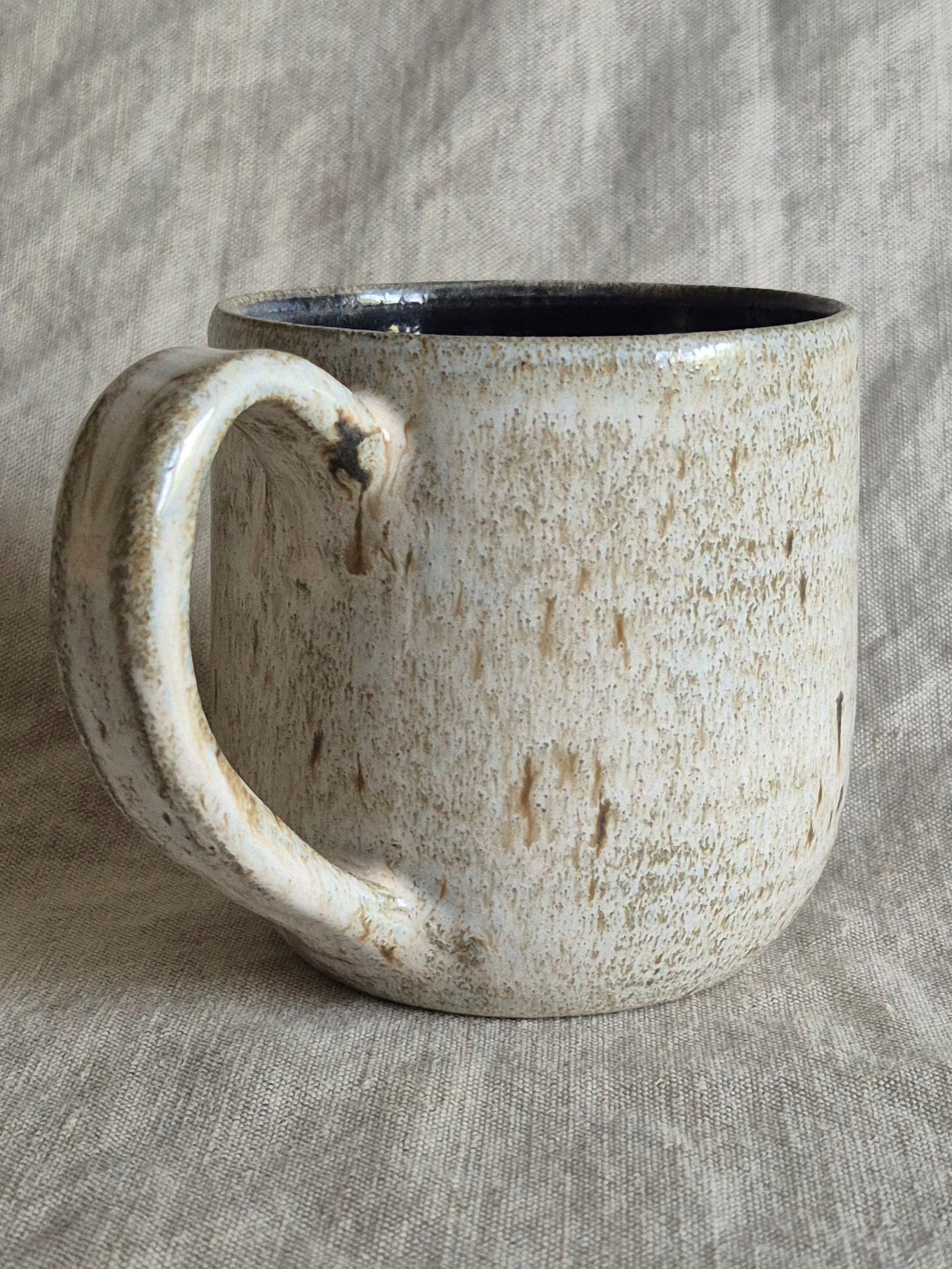 Iris Mug in Birch Bark