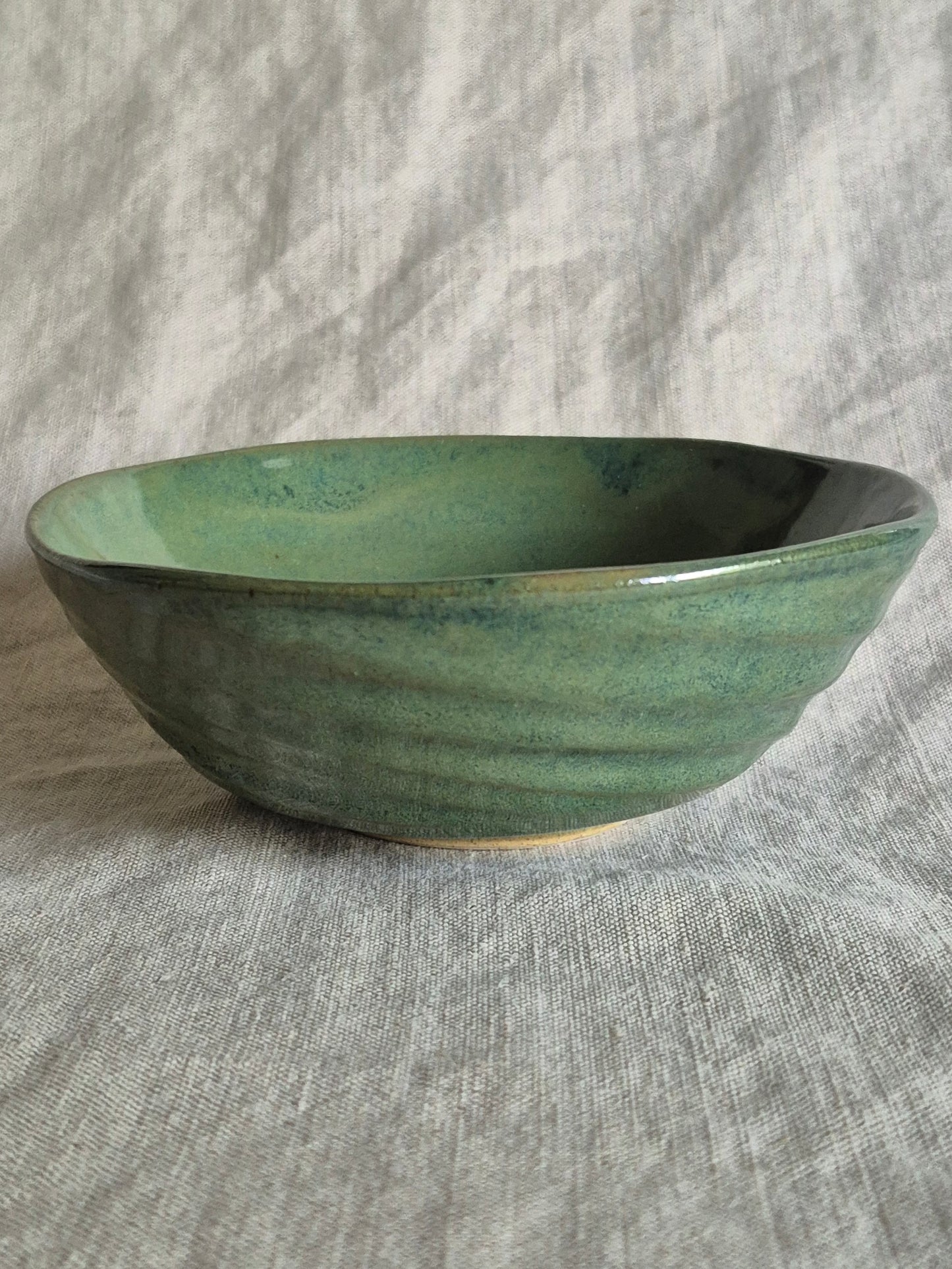 Small Textured Bowl in Nori