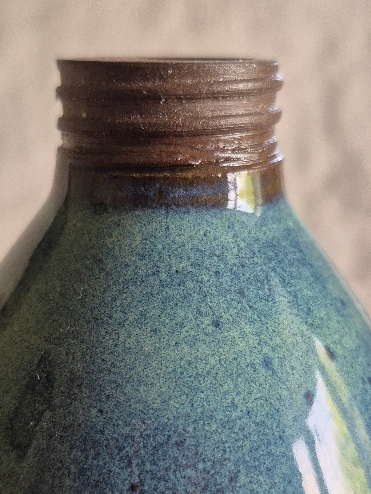 Soap Pump in Smoky Turquoise