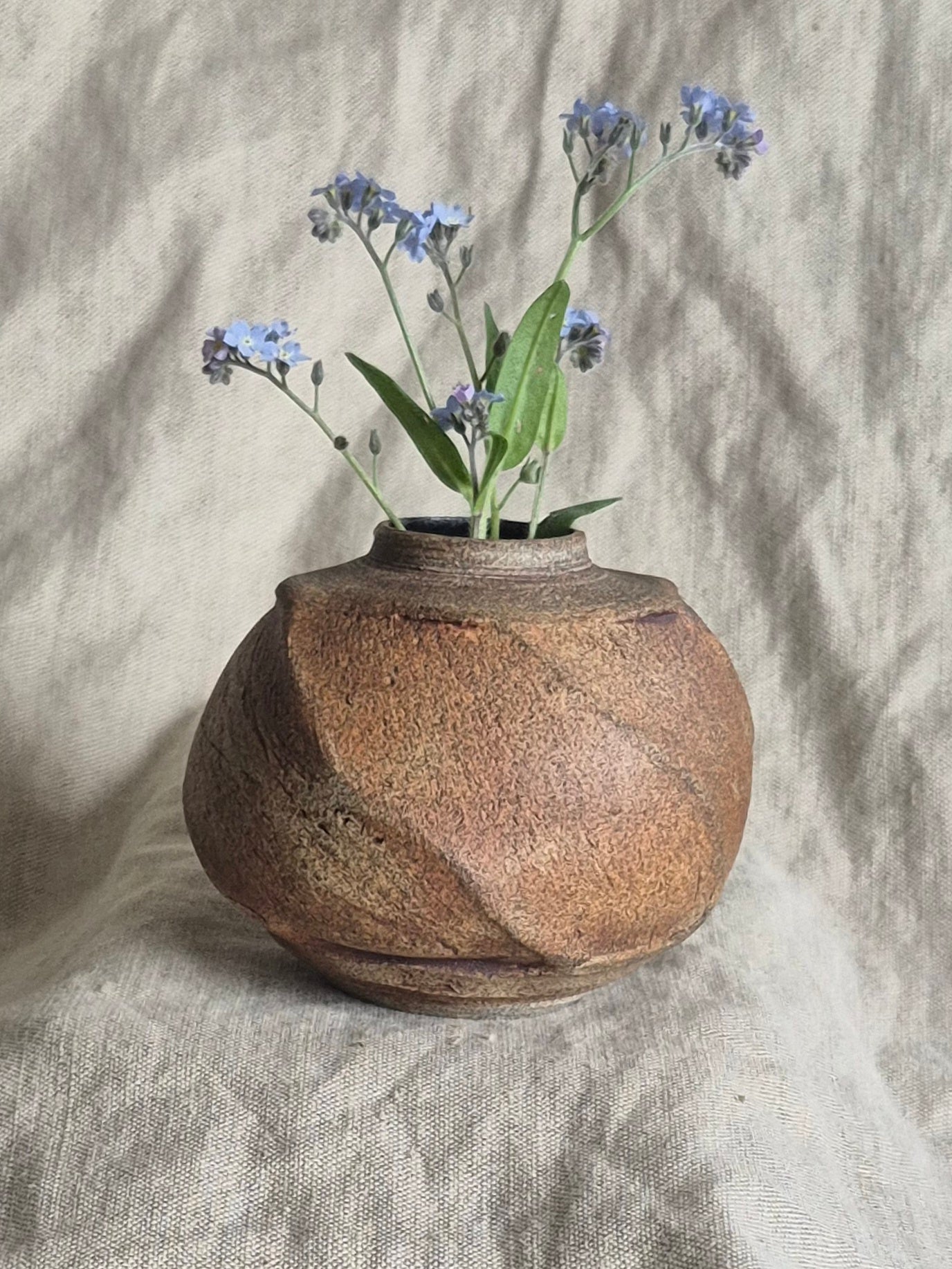 Vase in Twisted Granite