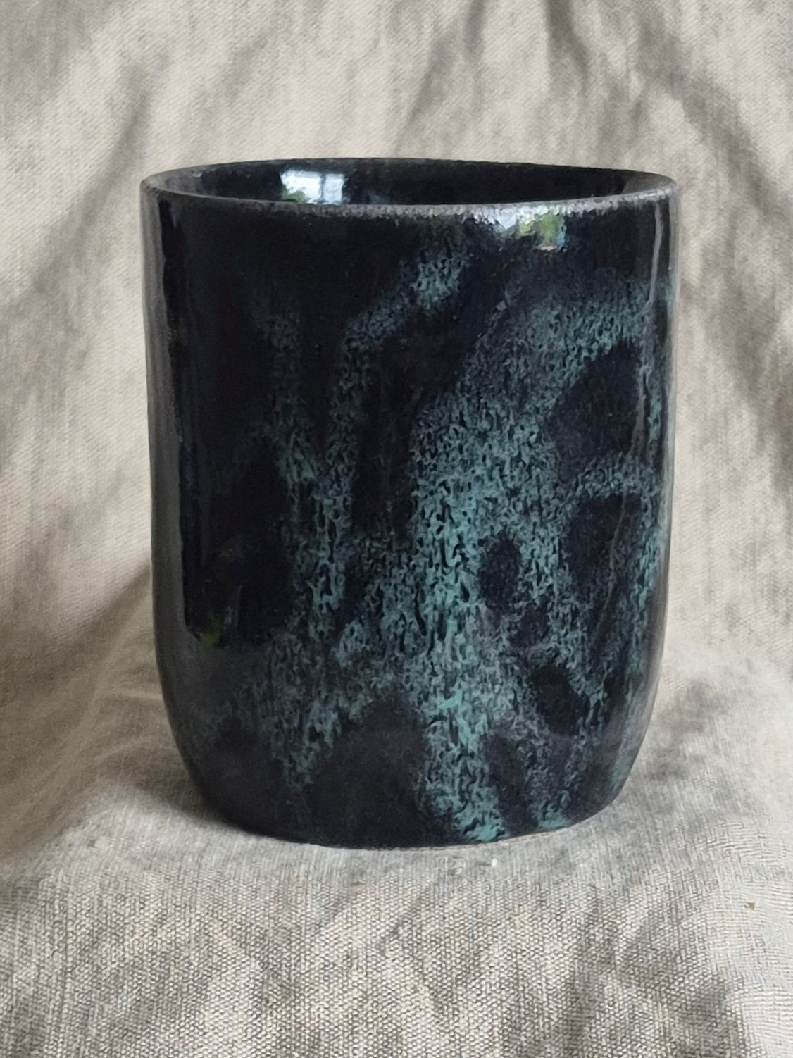 Florence Cup in Black Jade