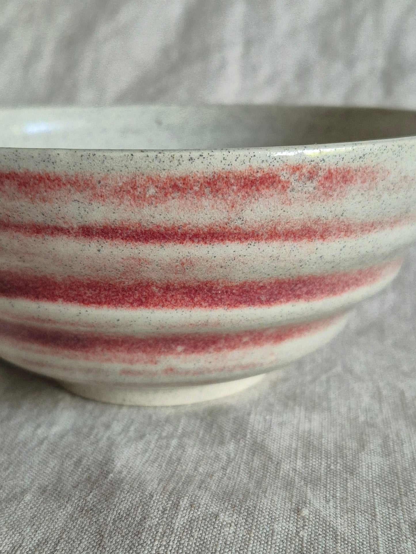 Medium Textured Bowl in Oxblood