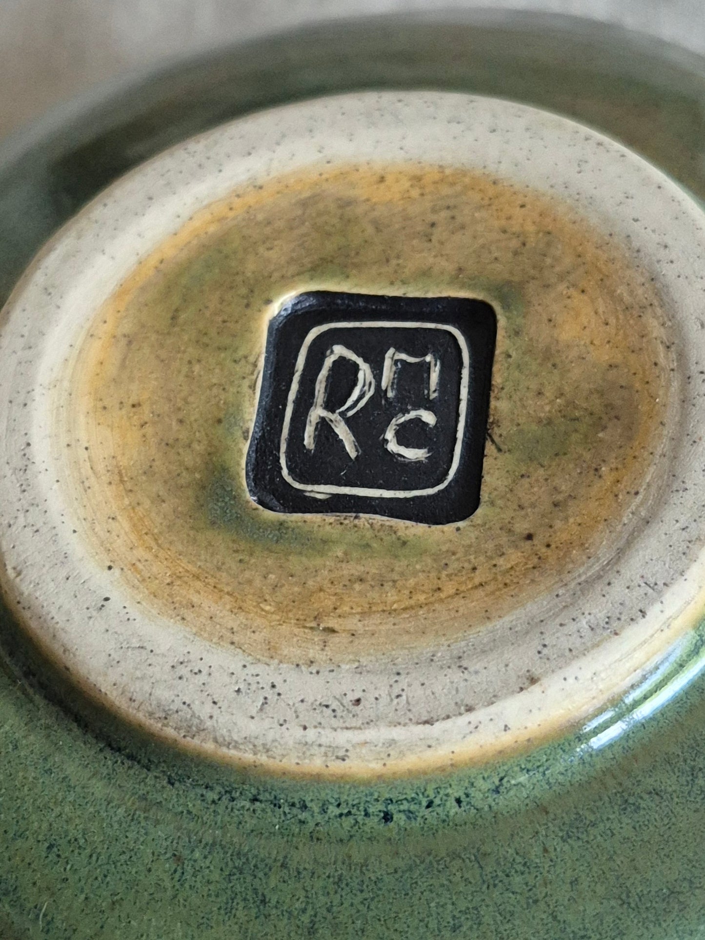 Small Textured Bowl in Nori