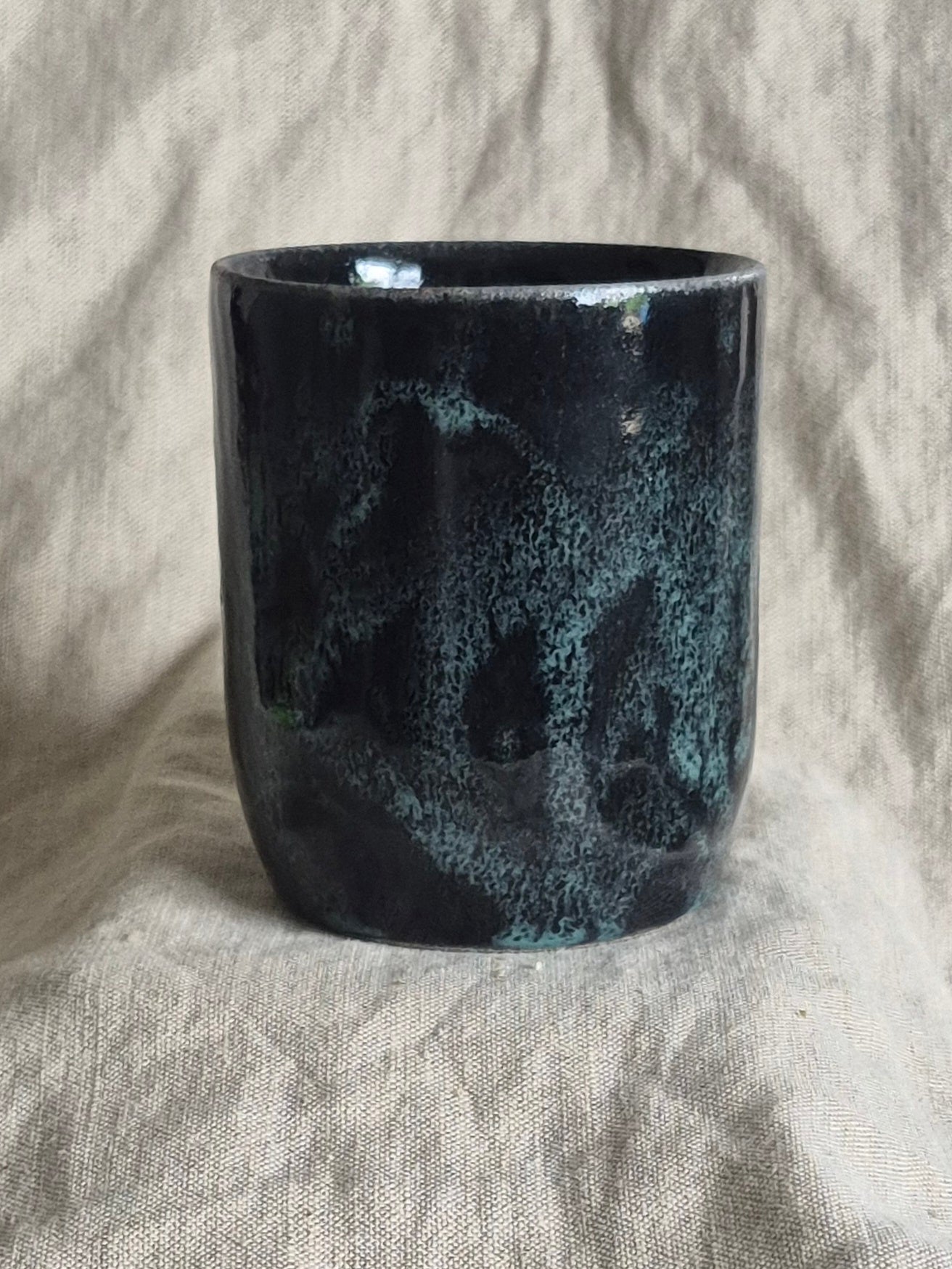 Florence Cup in Black Jade