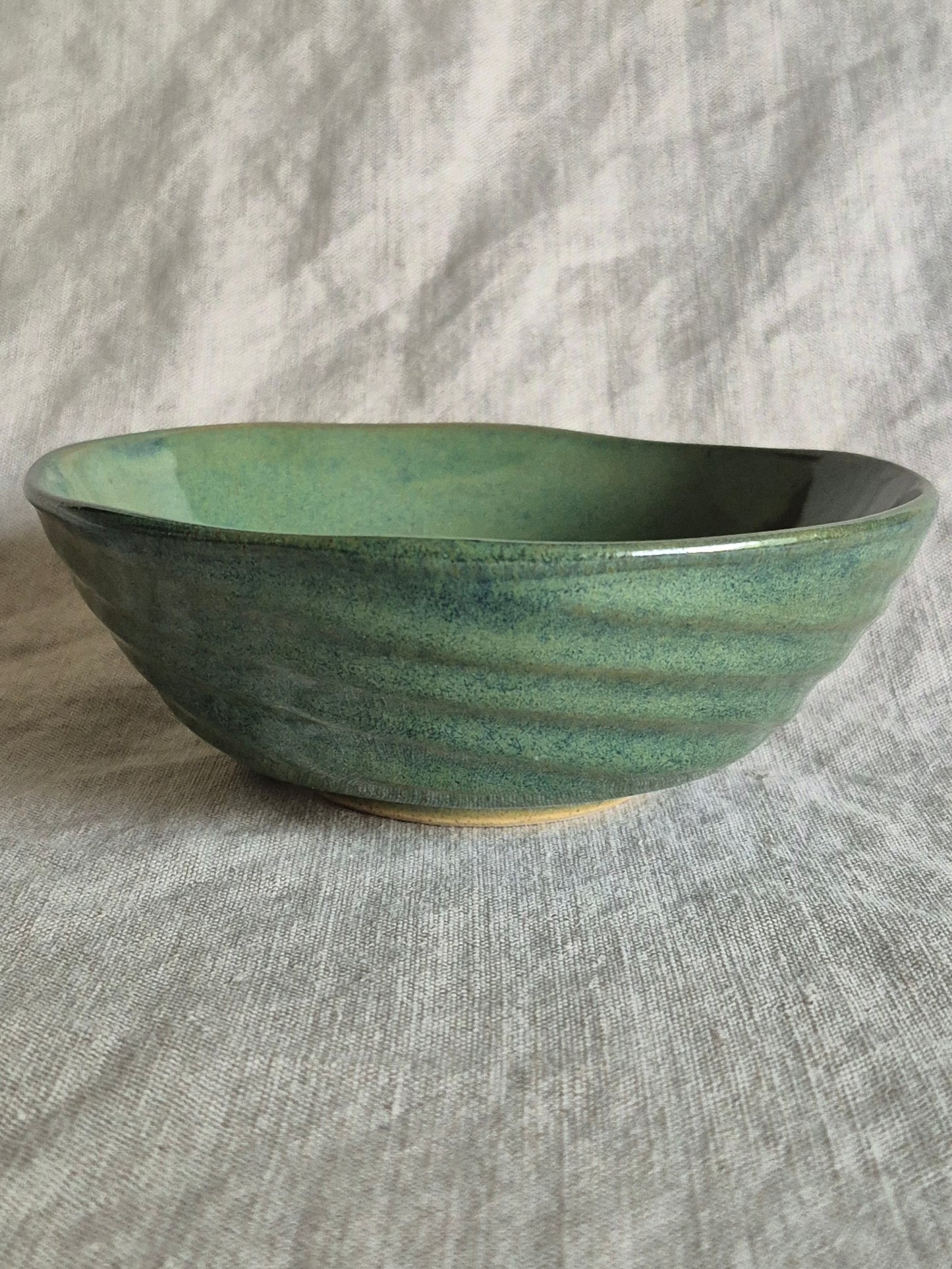 Small Textured Bowl in Nori