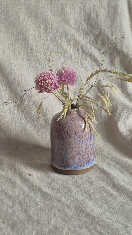 Bottle Vase in Cosmic Purple